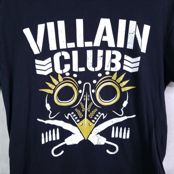 Bullet Club Villain Club NJPW Wrestling T-Shirt - Picture 3 of 7